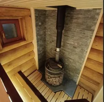 Чугунная печь для бани Искандер ЗК 16 (П2) Ураган