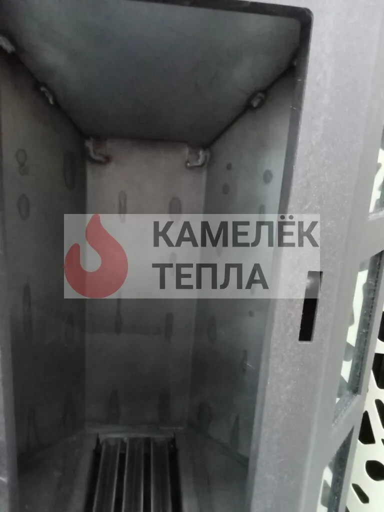 Печь-камин Статика Секста, черная бронза