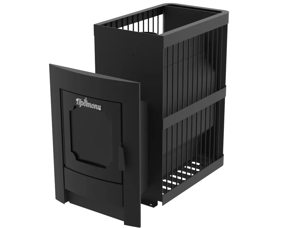 Стальная банная печь Сетка 18 С