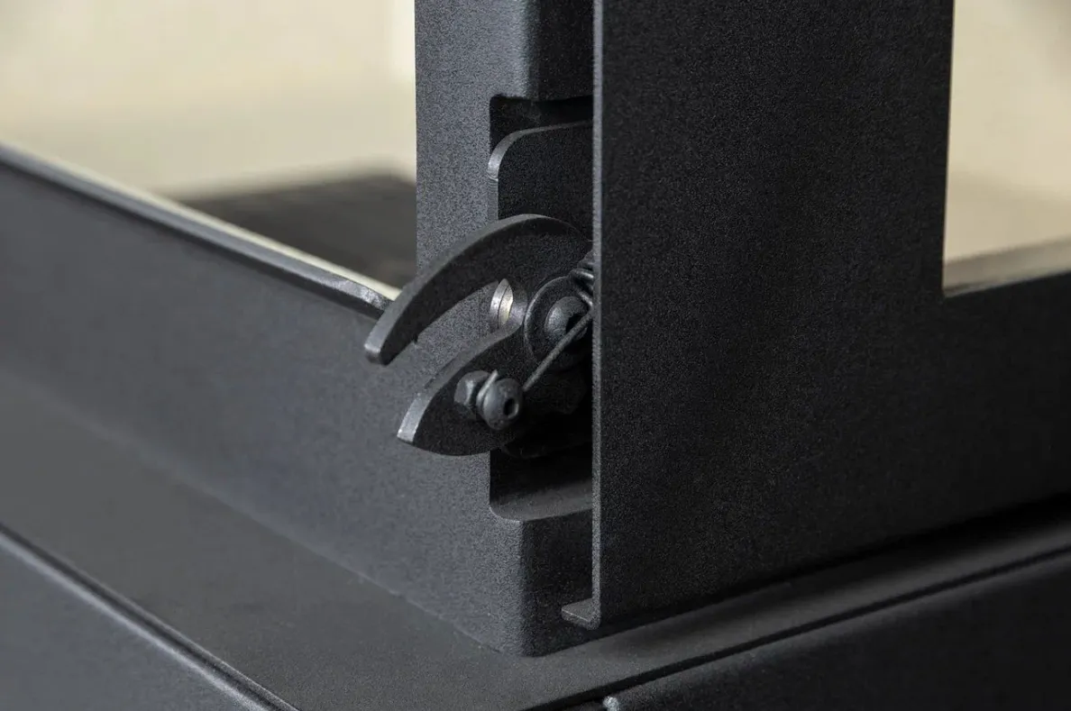 Печь-камин Крит черный