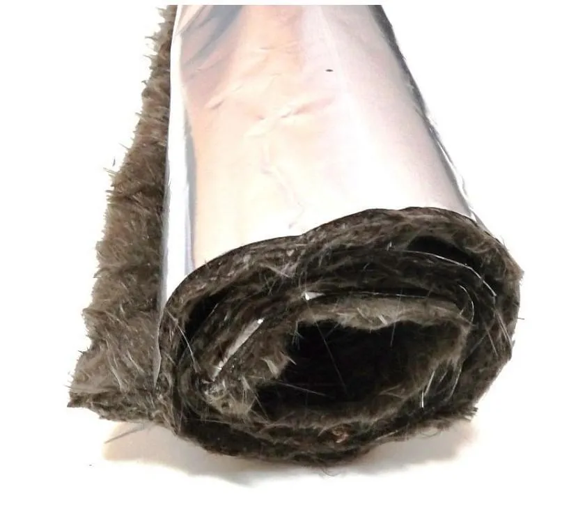 Базальтовый картон 1000х600х10мм фольгированный