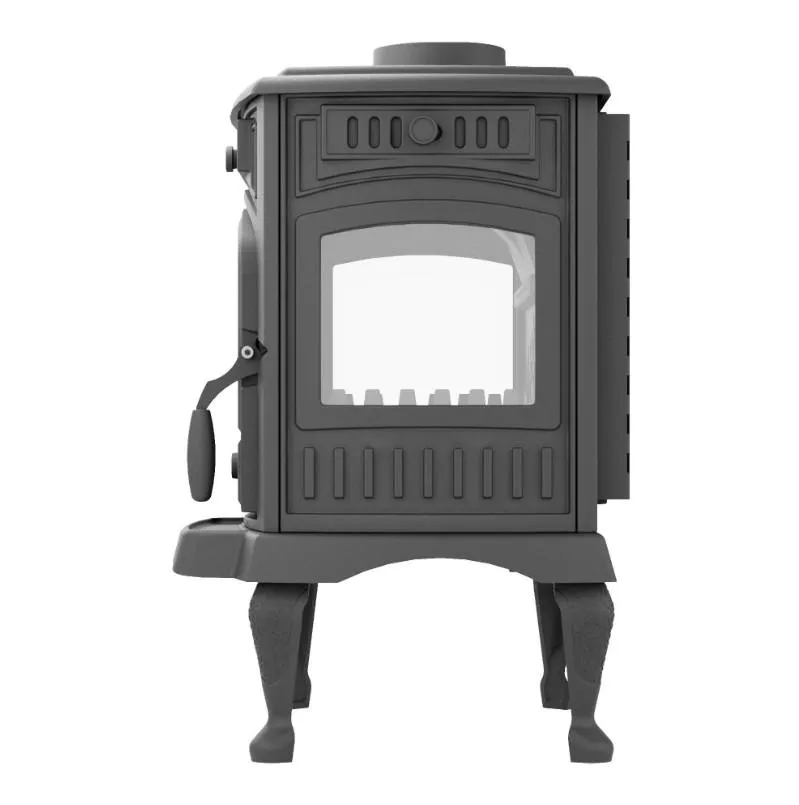 Чугунная печь-камин отопительная ПМЧ-13С