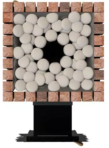 Стальная банная печь Retro World AISI 310 Long