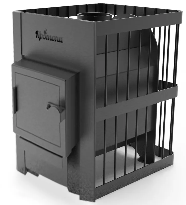 Стальная банная печь Дачник У