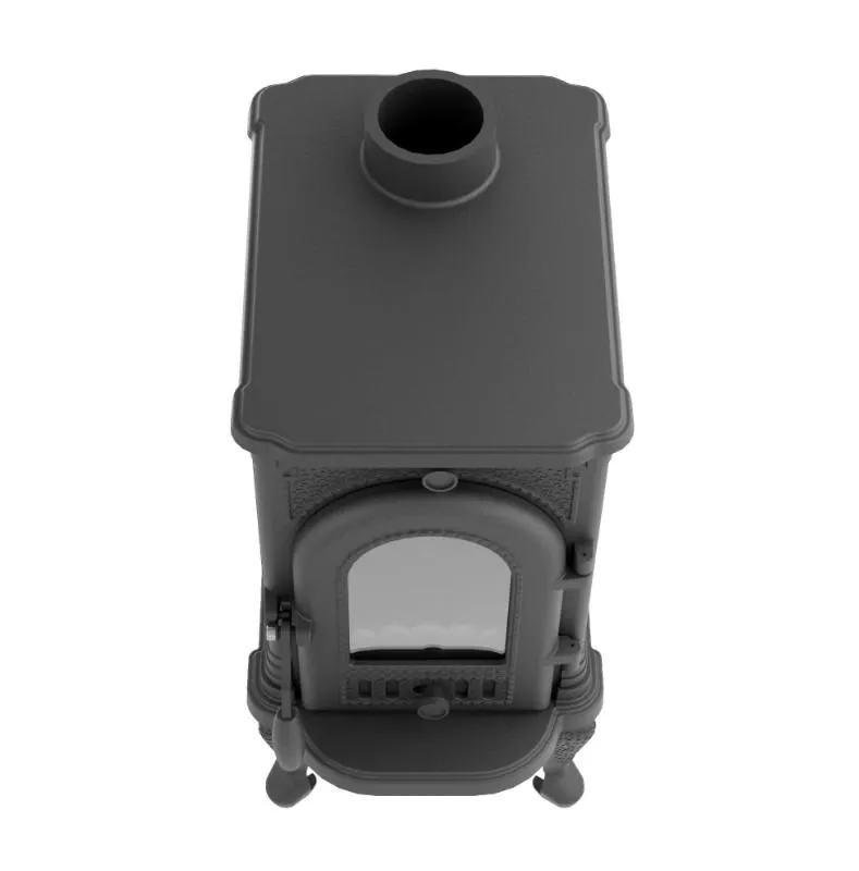 Чугунная печь-камин отопительная ПМЧ-6С