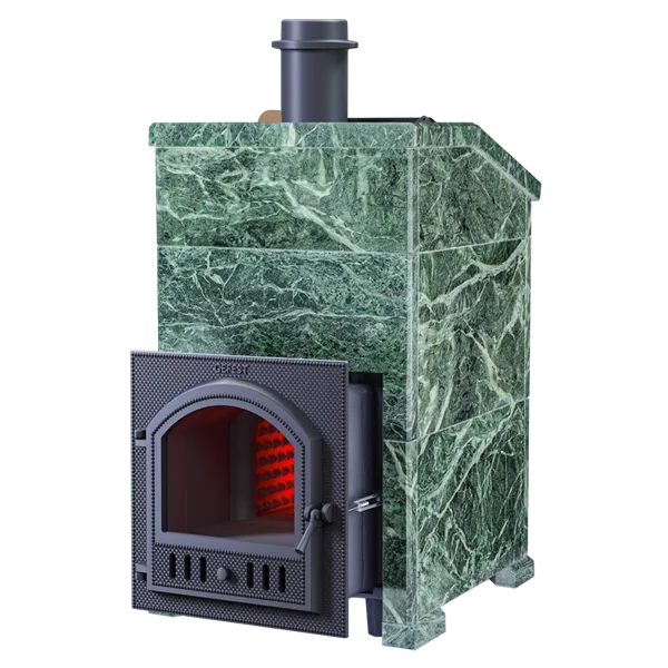 Чугунная банная печь GFS ЗК 45 (П) Президент 1120/40 Змеевик