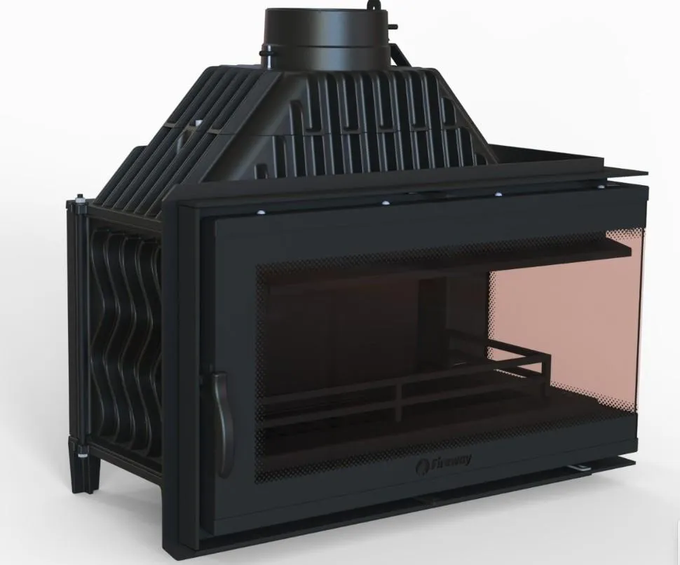 Чугунная каминная топка Sofia Правая