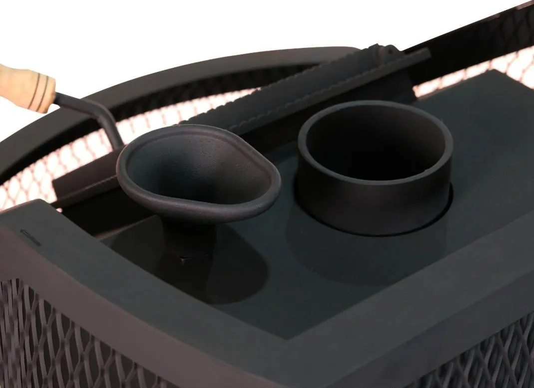 Банная печь Сибирь ЗК Панорамная дверца