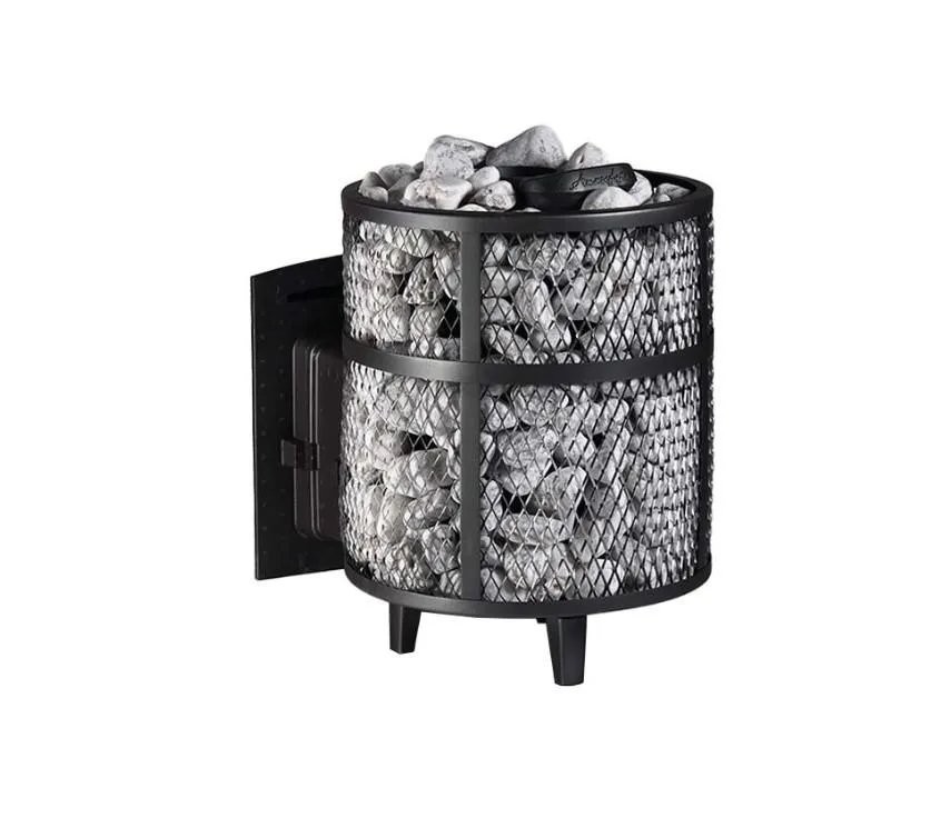 Чугунная банная печь Атмосфера М сетка