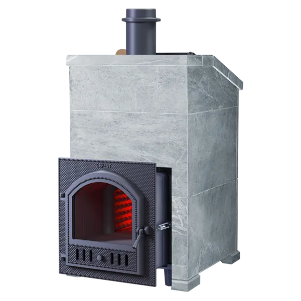Чугунная банная печь GFS ЗК 40 (П2) Президент 1120/50 Талькохлорит