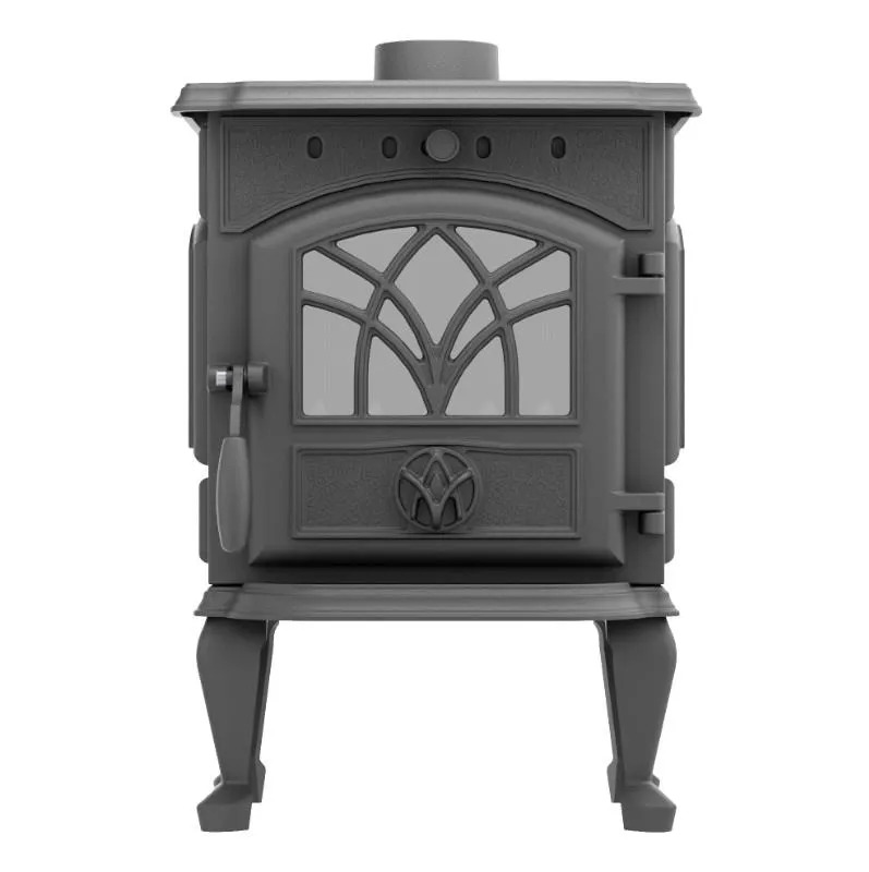 Чугунная печь-камин отопительная ПМЧ-7АС