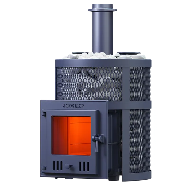 Чугунная печь для бани Искандер ЗК 25 (M) Pro Ураган