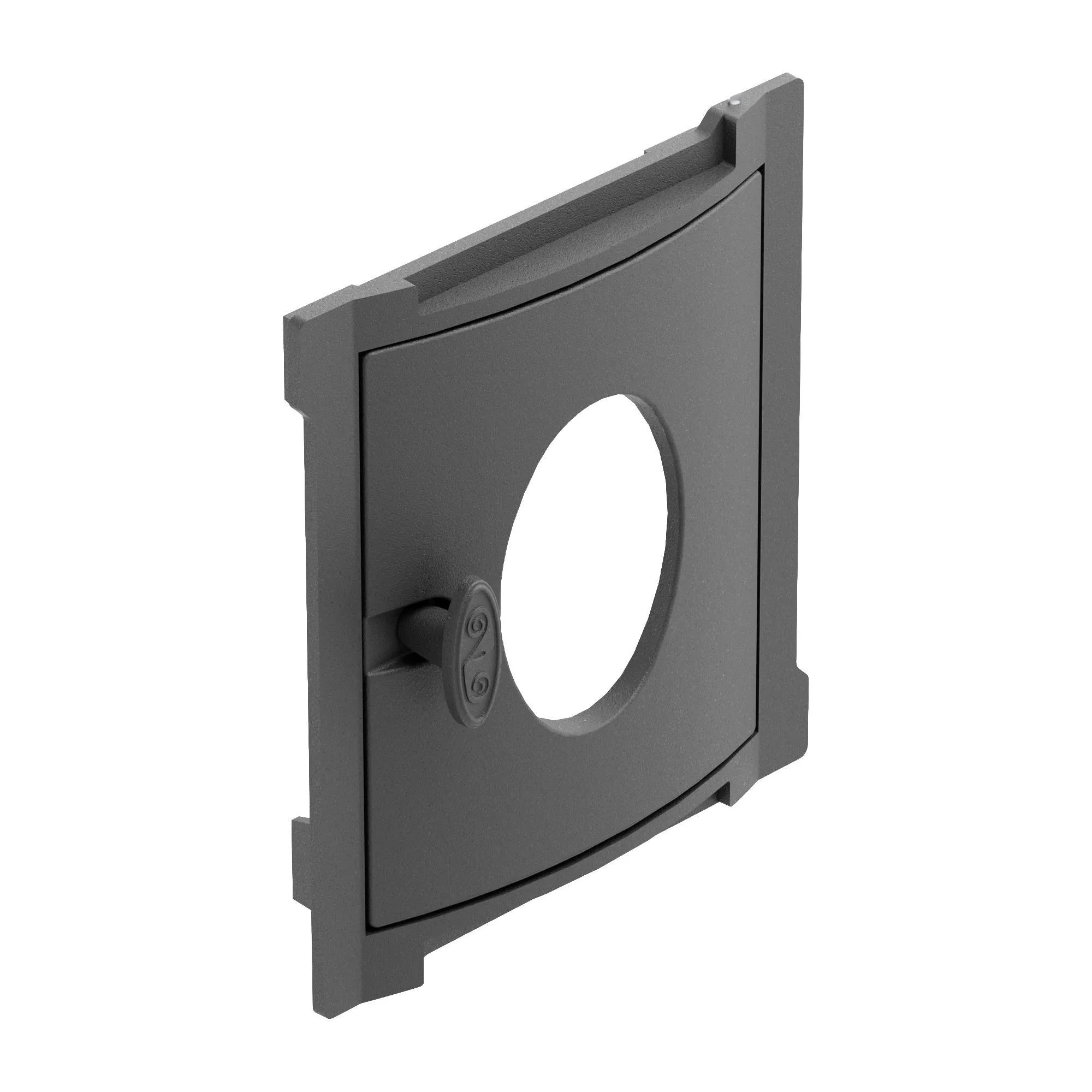 Дверка топочная уплотненная ДТУ-4АС, со стеклом