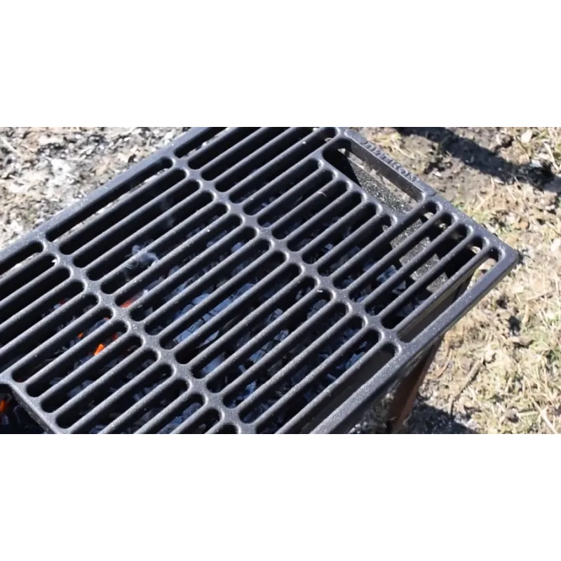 РГ-2 Чугунная решетка-гриль "Сибирячка" 520х340х16