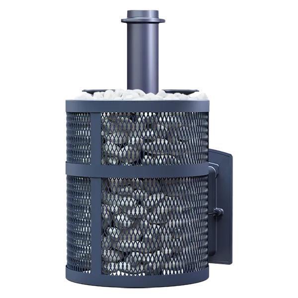 Чугунная печь для бани Искандер ЗК 18 (П2) Pro Ураган