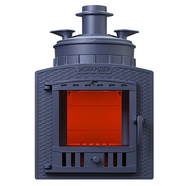 Чугунная банная печь Искандер ЗК 25 (П2)
