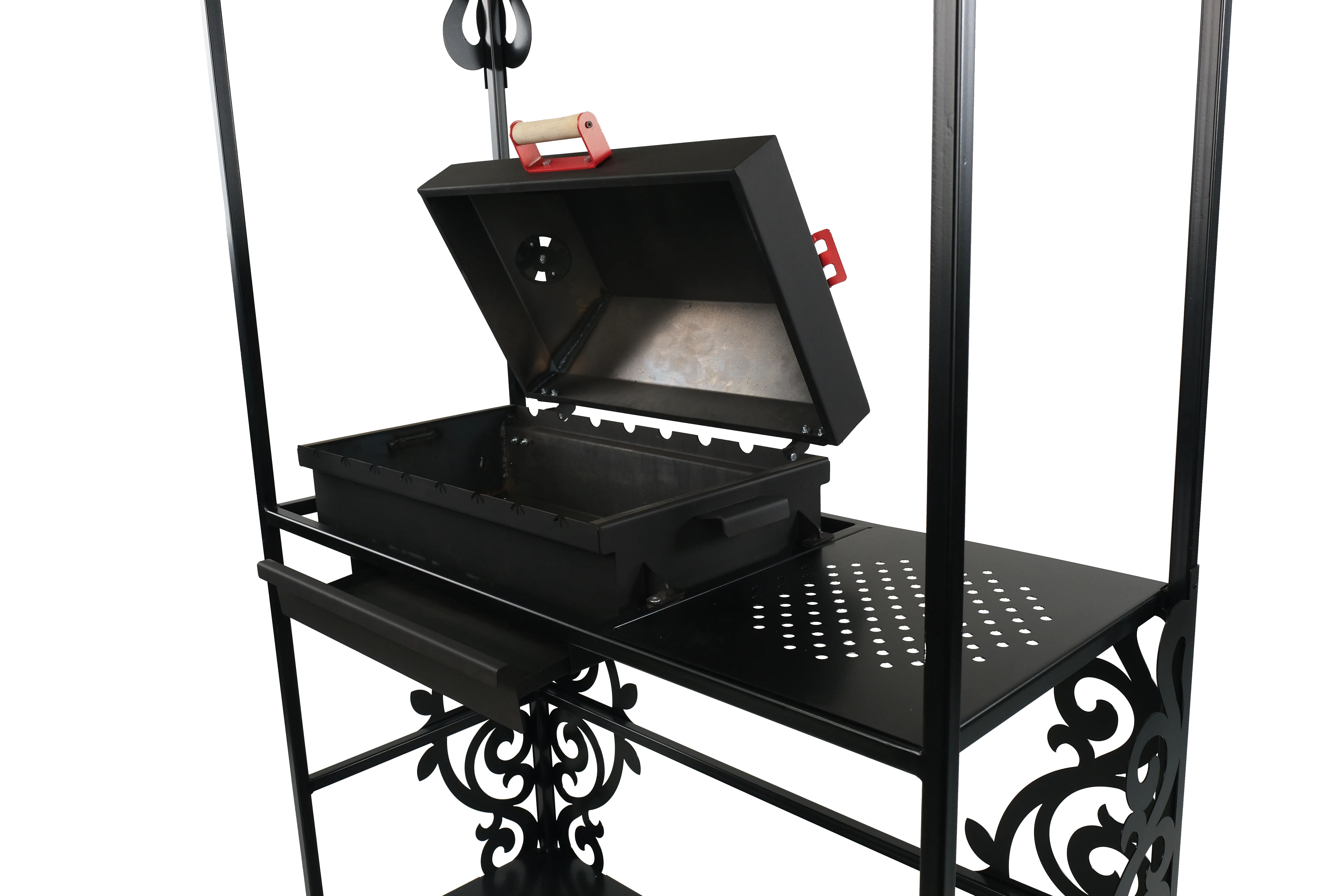 Мангал с крышей №1