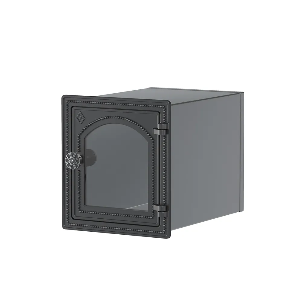 Стальной духовой шкаф с чугунной дверцей ВЕЗУВИЙ (ДТ-4С) (Антрацит)