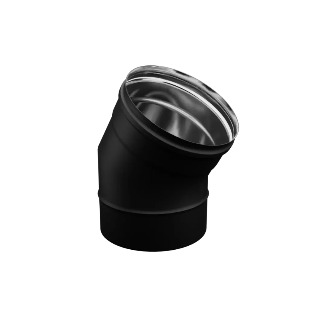 Колено угол 135° (AISI 430 0,8 мм) Blackside Ф150