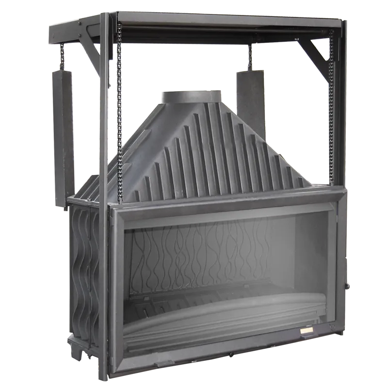 Каминная чугунная топка Камилла 1100П