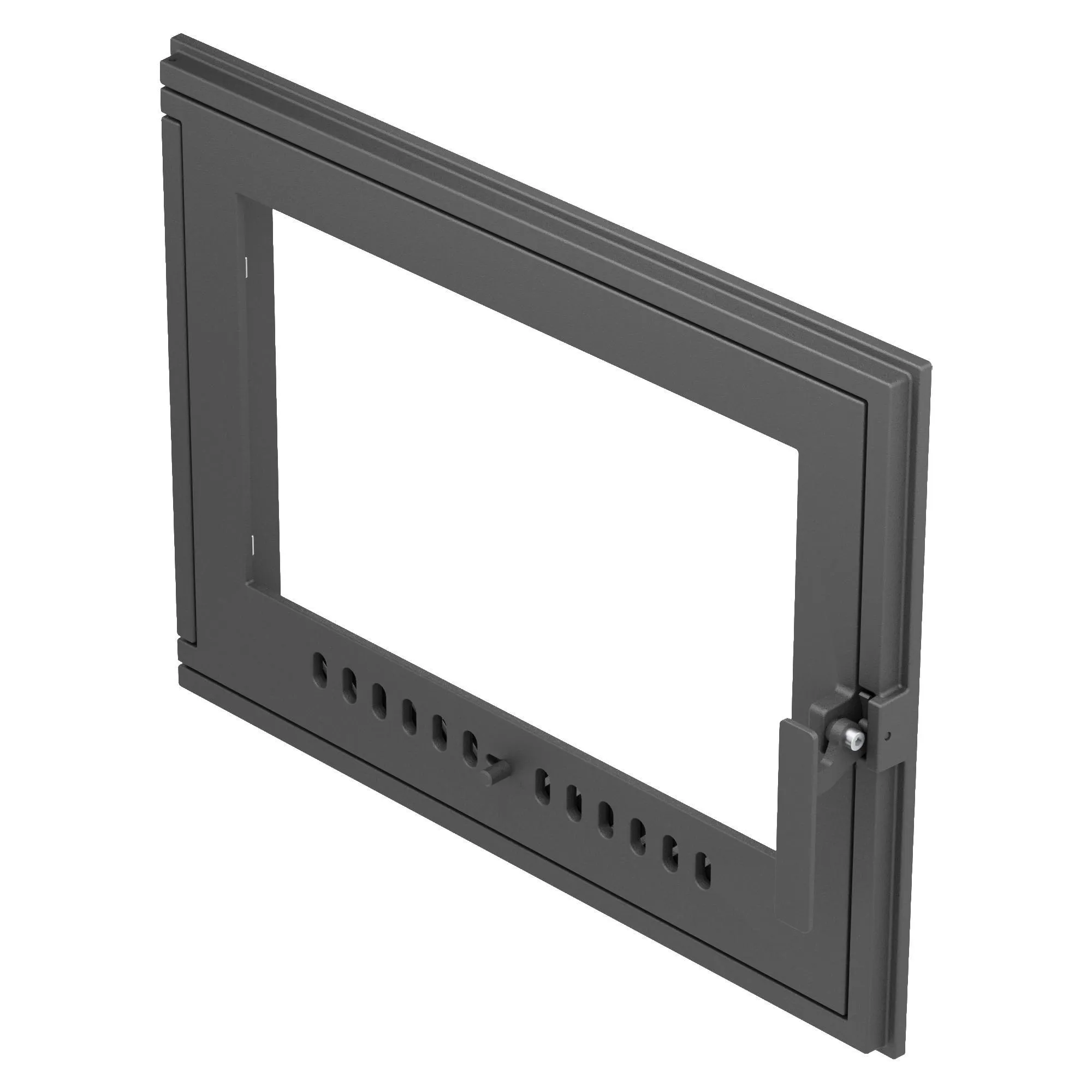 Дверка каминная герметичная ДКГ-11С, со стеклом