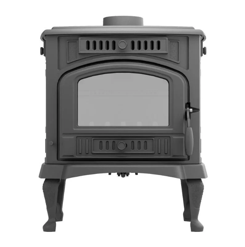 Чугунная печь-камин отопительная ПМЧ-13С