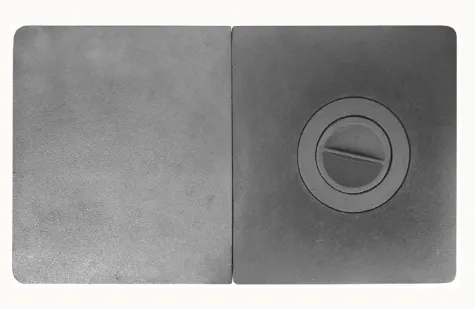 ПС1-11 Чугунная сборная плита с одним отверстием для конфорок 710х410х15