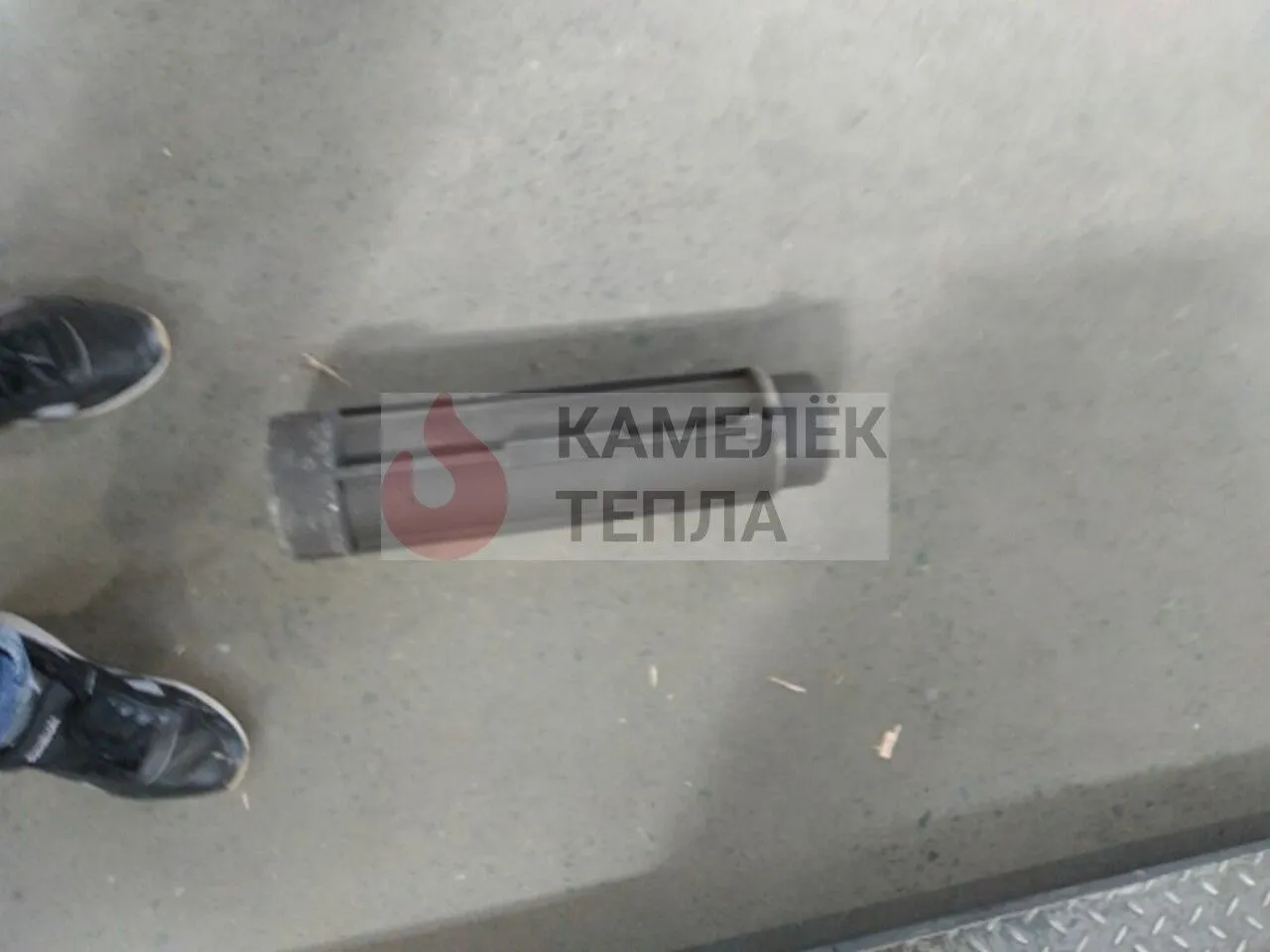 Чугунная дымоходная труба ф 115 мм длина 500 мм