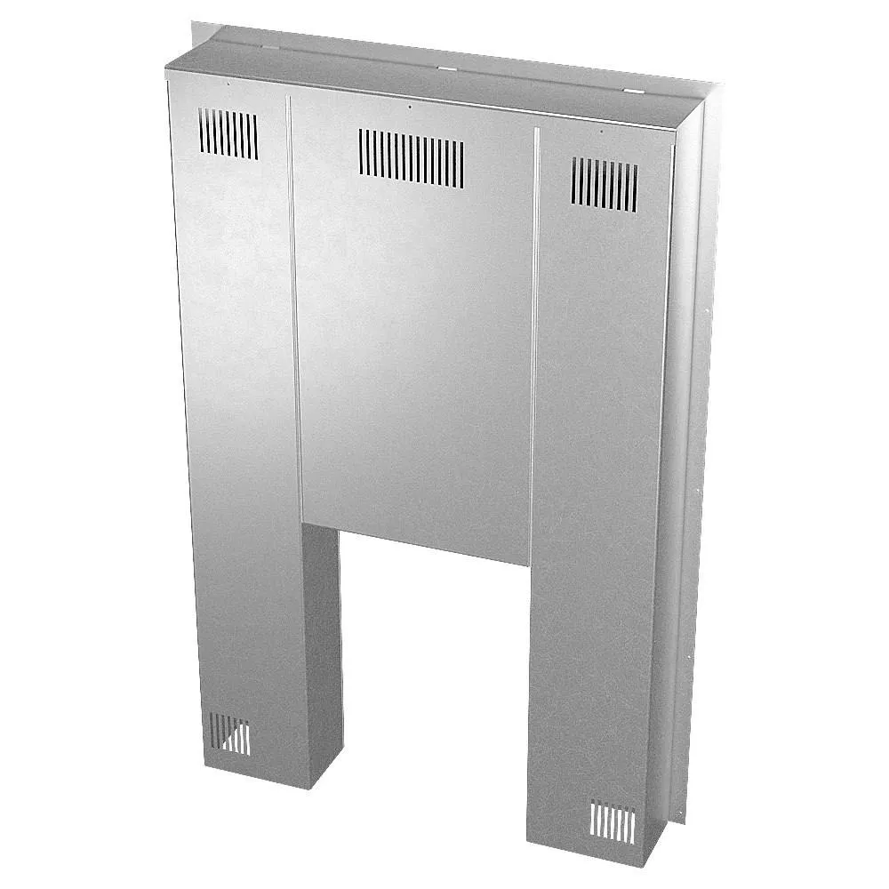 Экран фронтальный под печь Евгения Лайт 10 куб INOX