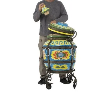 Керамический тандыр Эллада Цвет Красный