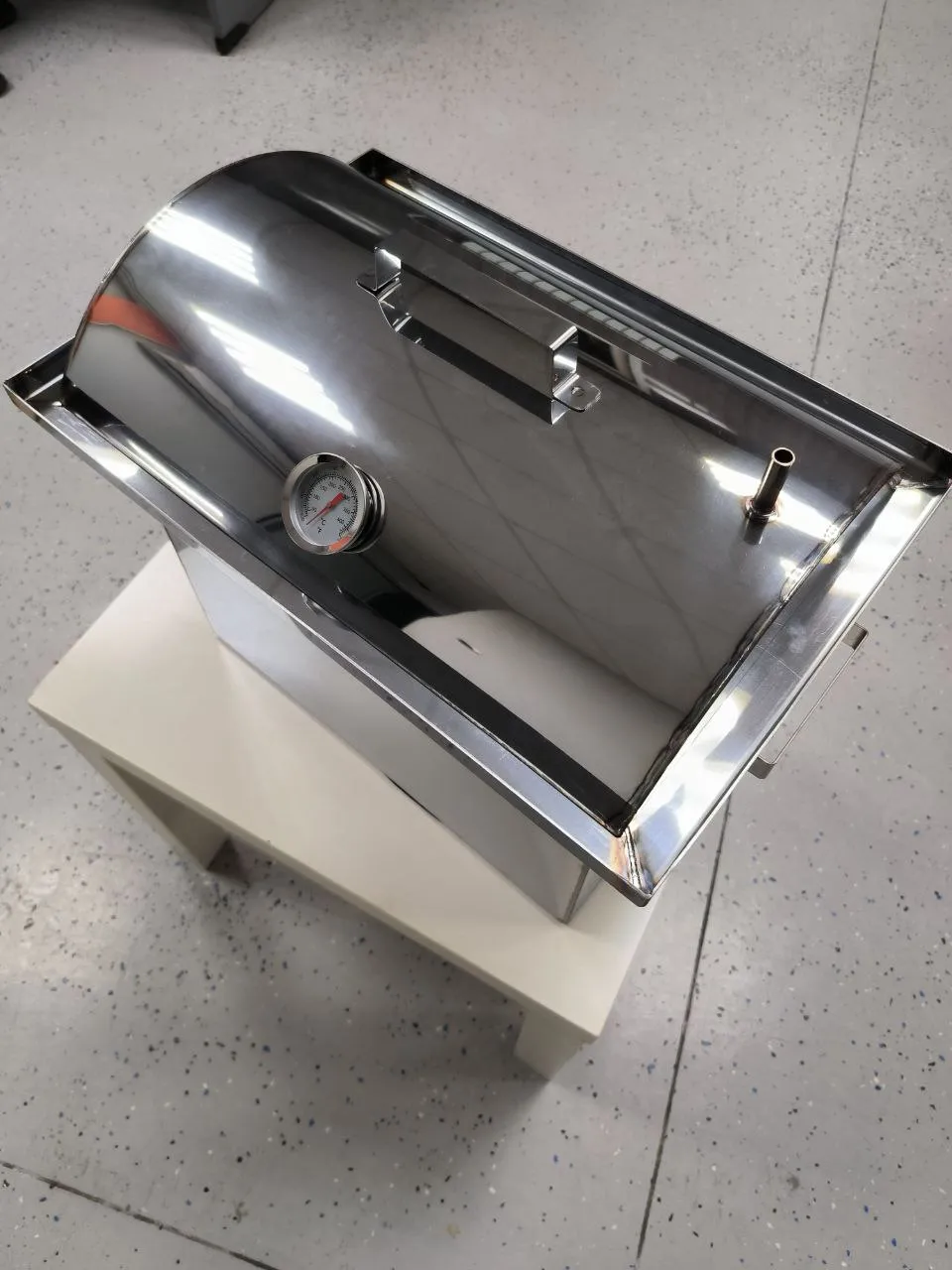 Портативная печь Коптильня средняя из нержавеющей стали