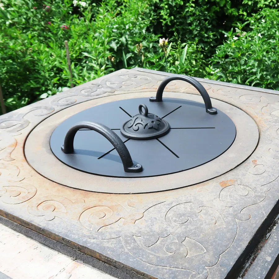 Стальная крышка-шашлычница КШ-400 (S=5мм) окрашенная