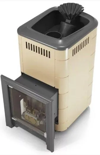 Банная печь Таймыр 2017 Inox БСЭ ЗК беж