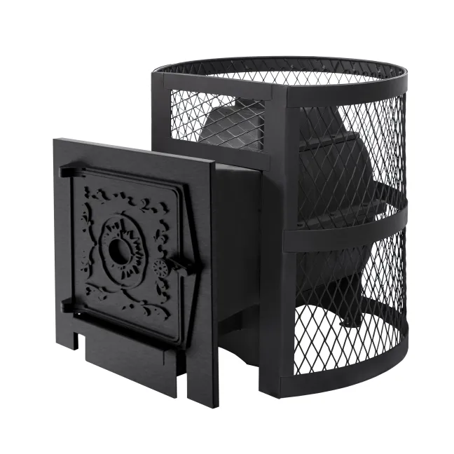 Чугунная банная печь Чугунка 16 Финка