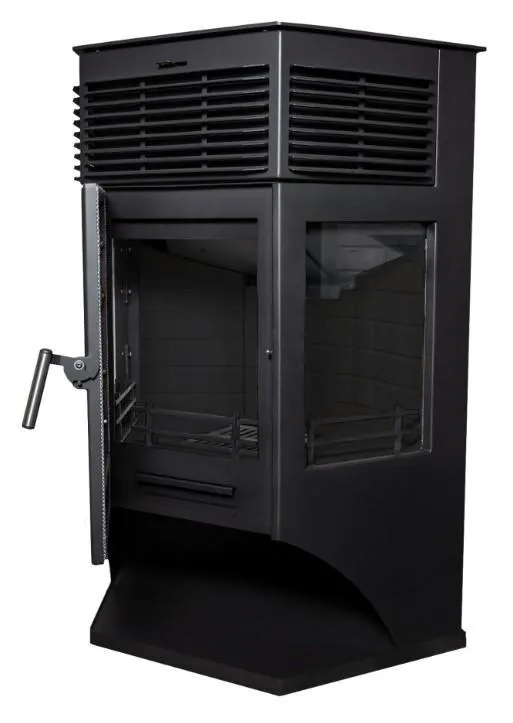 Стальная Печь-камин Москва 12