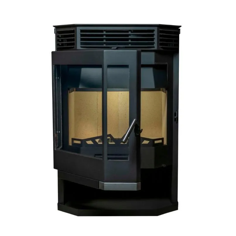 Стальная Печь-камин Ангара 12 Аква