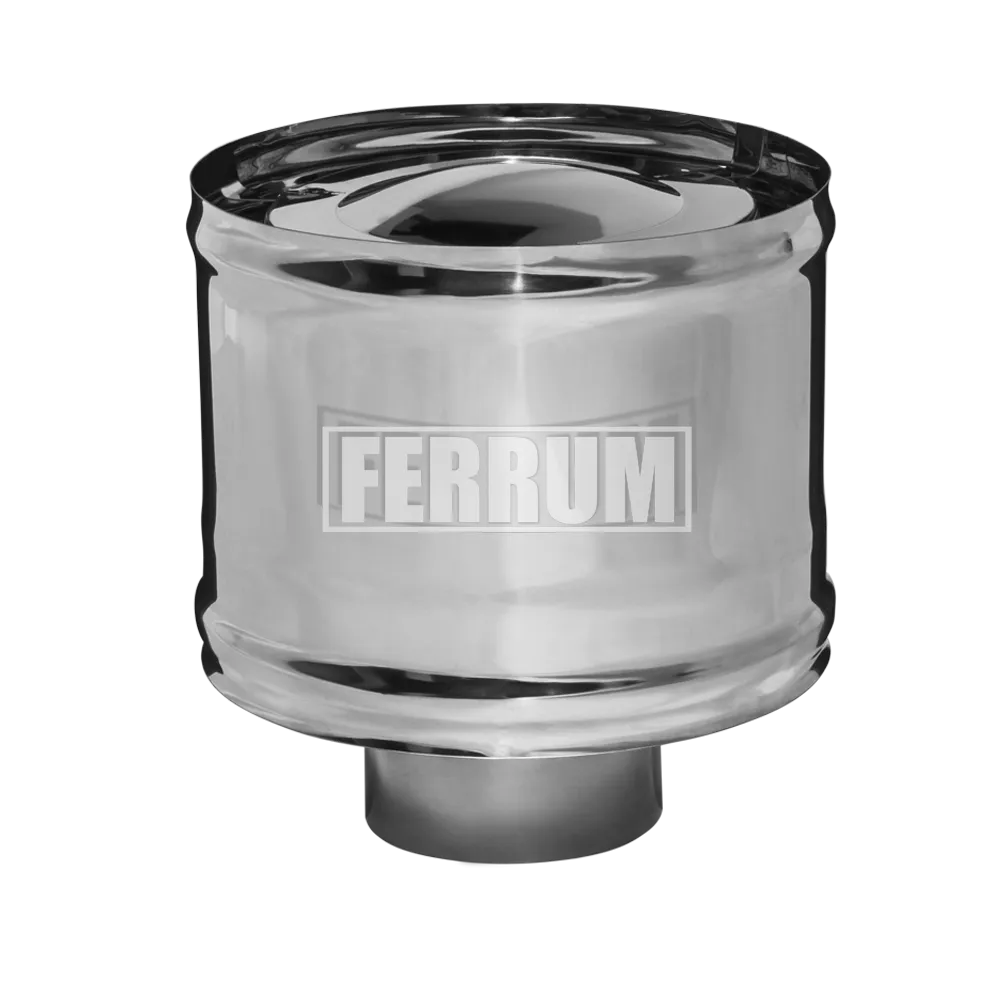 Зонт с ветрозащитой (AISI 430 0,5 мм) Ф200