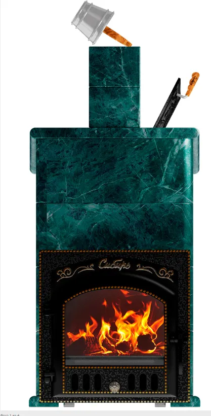 Премиальная банная печь Сибирь 40 ЗК дверка 545х545 в облицовке Президент змеевик Премиальная банная печь Сибирь 40 ЗК дверка 545х545 в облицовке Президент змеевик