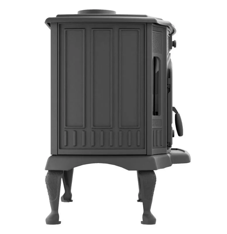 Чугунная печь-камин отопительная ПМЧ-9АС