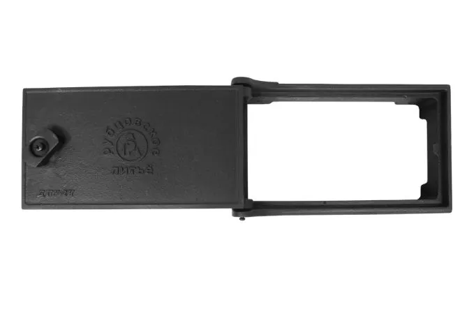 ДПУ-2Рс Чугунная дверка поддувальная уплотненная окрашенная 270х160х75