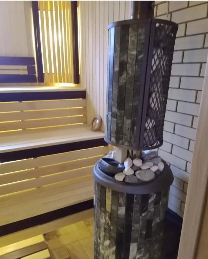 Сетка-каменка комбинированная ламель «Окаменевшее дерево» наборное