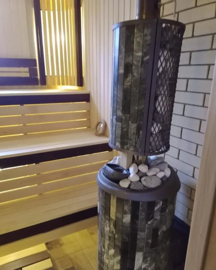 Сетка-каменка комбинированная ламель «Жадеит» наборный