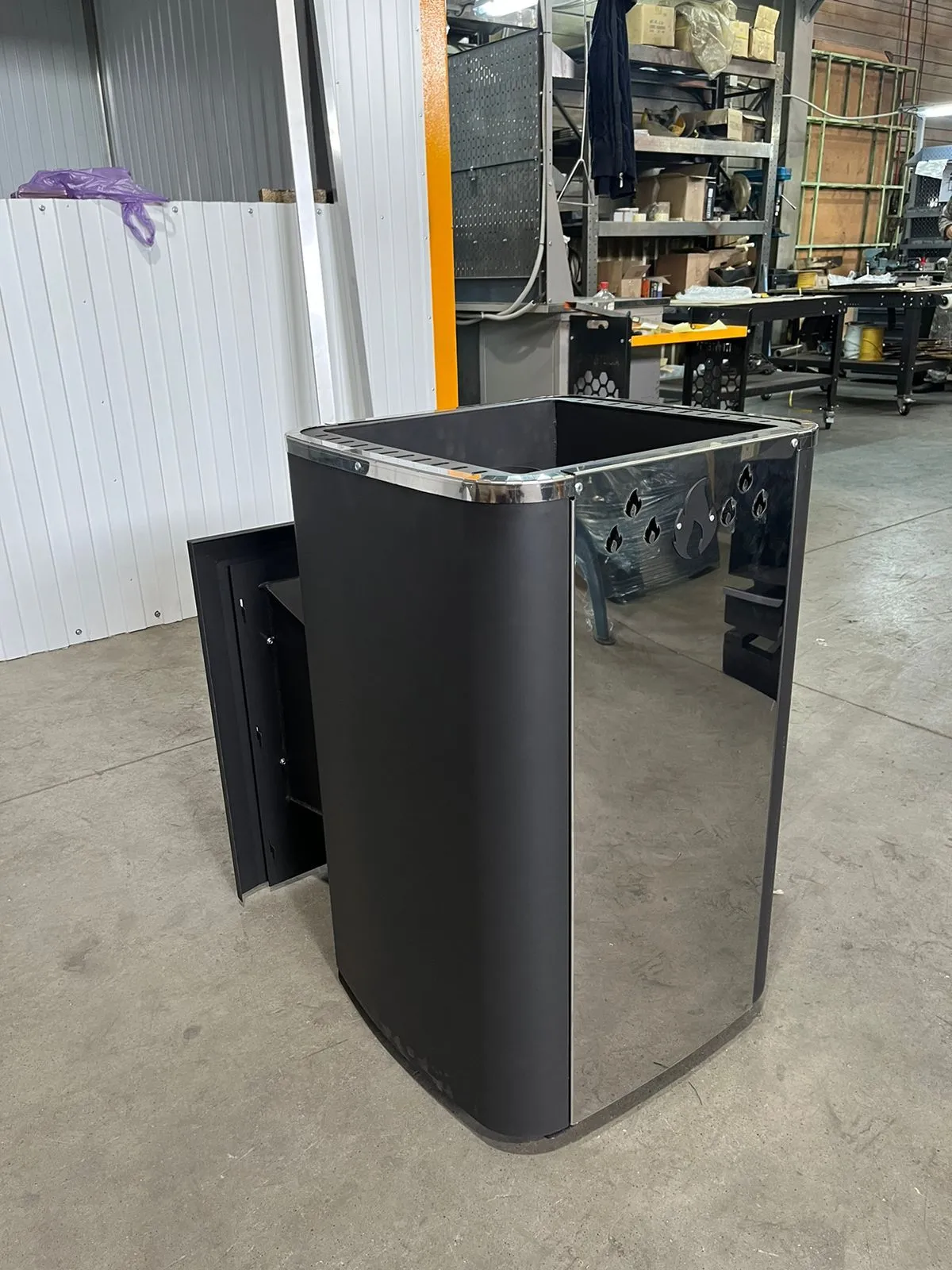 Печь банная Remix-20 конвекция панорама