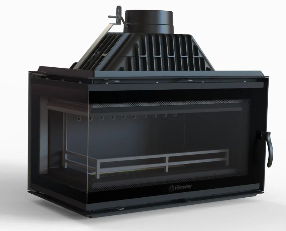 Чугунная каминная топка Sofia Левая