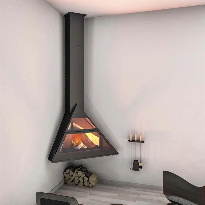 Стальная печь-камин Равелин