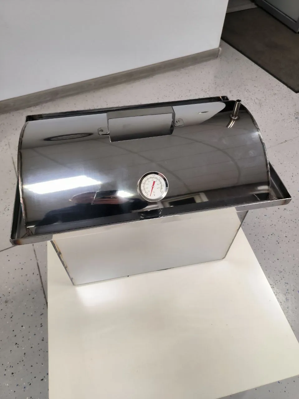 Портативная печь Коптильня средняя из нержавеющей стали