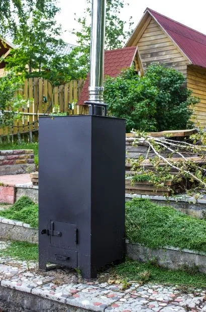 Печь для сжигания мусора Утилизатор малая Печь для сжигания мусора Утилизатор малая