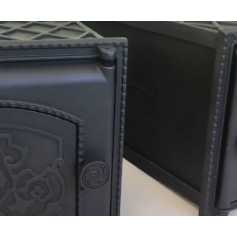 ДП-ДТ-6АС Чугунная печная духовка со стеклом 345х289х500