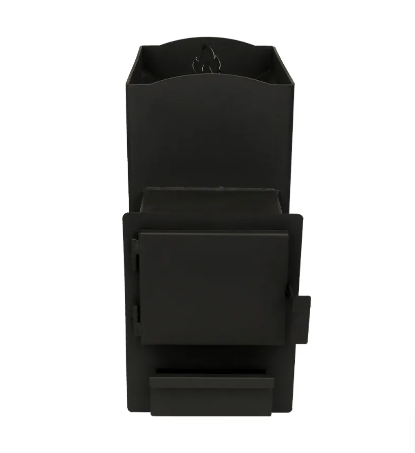 Печь банная Огонь 12 куб.м.МД + тоннель КУЗБАСС