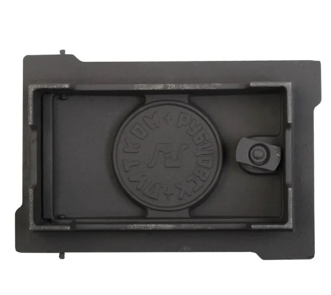 ДПУ-2Б Чугунная дверка поддувальная уплотненная окрашенная 300х202х75